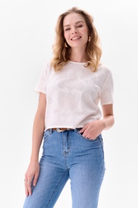 Bluzka Damska Dżeni Ecru