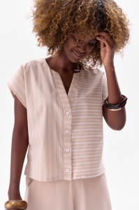 Koszula Damska Mija Beige