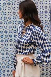 Bluzka Damska Olixa. BS Royal Blue