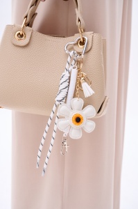 Brelok Flowers Off White