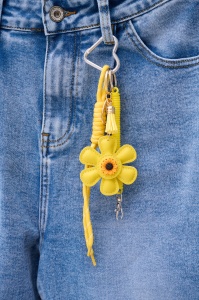 Brelok Flowers Yellow
