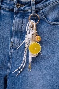 Brelok Citron Off White