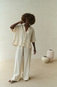 Spodnie Damskie Lati Lino