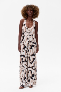 Spodnie Damskie Galija Lino / Beige