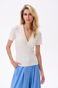 Bluzka Damska Yes Ecru