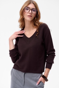 Sweter Damski Qwin Chocolate