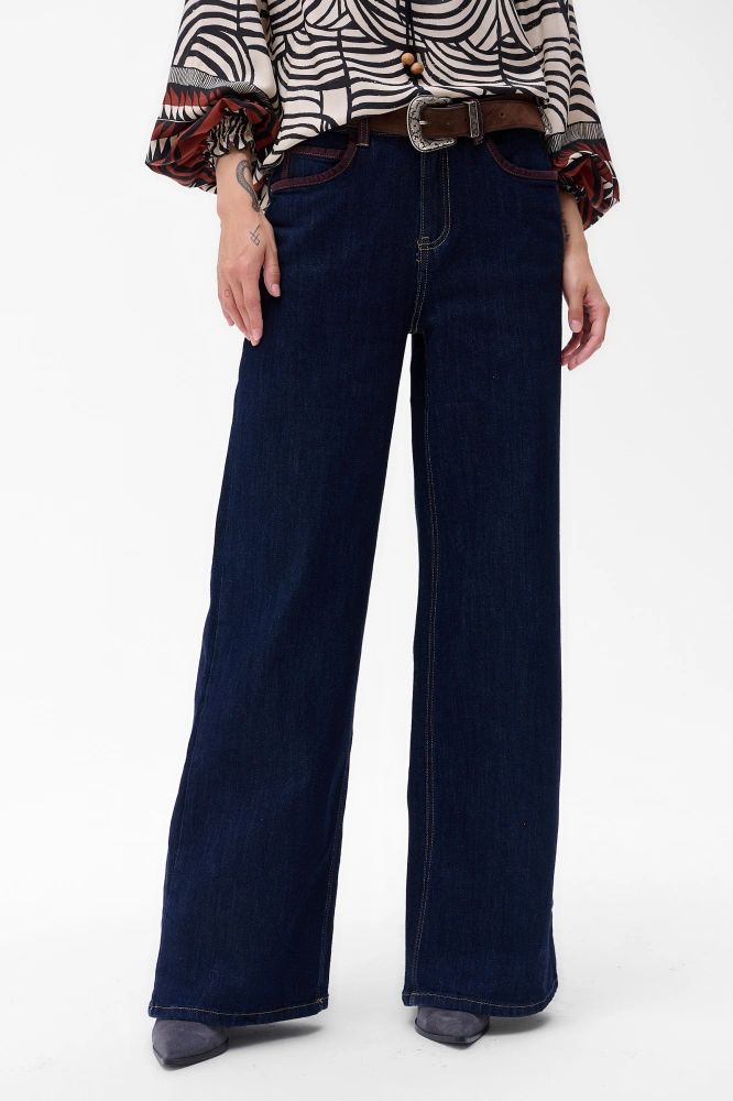 Jeansy Damskie 3D 9280 Denim
