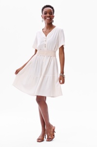 Sukienka Oliwia. Vanilla