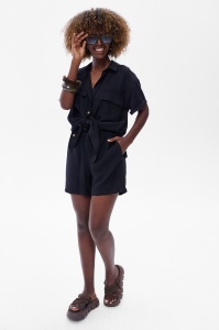 Szorty Damskie Tassel Black