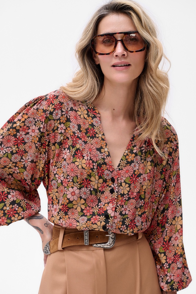 Bluzka Damska Megi Cinnamon