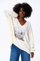 Sweter Damski Calma 2 Ecru