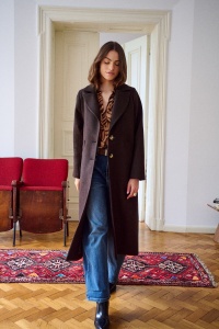 Płaszcz Damski Kasjopeja Dark Chocolate