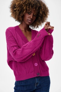Kardigan Damski Bosin 2 Fuchsia