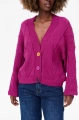 Kardigan Damski Bosin 2 Fuchsia