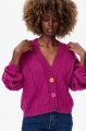 Kardigan Damski Bosin 2 Fuchsia