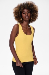 Top Damski Sai Yellow