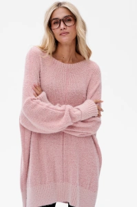 Tunika Damska Amara Medium Stripes / Power Pink