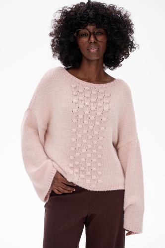 Sweter Damski Colix Powder Pink | Sklep internetowy blue shadow
