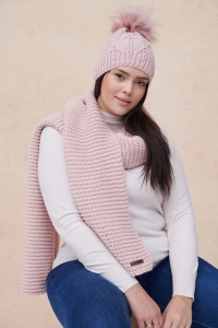 Szal Damski Sam BS P. Róż