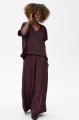 Spodnie Damskie Cygaro Dark Brown