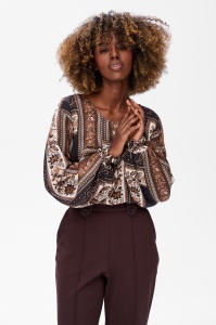 Bluzka Damska Oggi-2 Chocolate