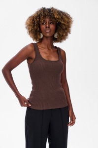 Top Damski 8053 - 29 Chocolate