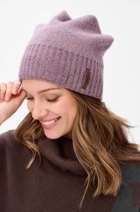 Czapka Damska Quanti Plum Melange 