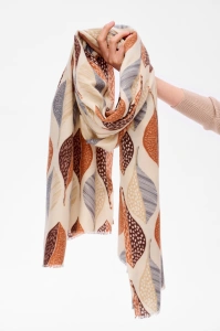 Szal Damski YF 6360 Leaves