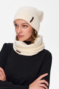 Czapka Damska Amara Ecru