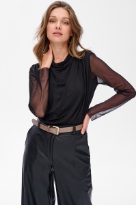 Bluzka Damska Ome Black