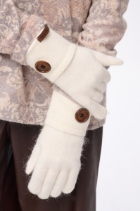 Rękawiczki Damskie ST 2036 Ecru