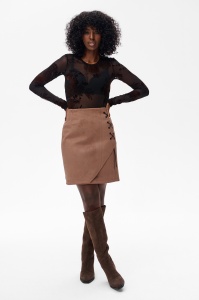 Spódnica Mika Toffee