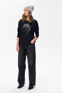 Jeansy Damskie 3D 9282  Black