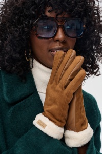 Rękawiczki Damskie ST 2151 Camel