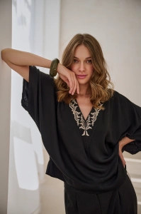 Bluzka Damska Izabell Black
