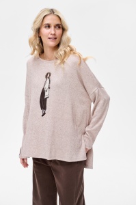 Bluzka Damska Selavi Powder Pink