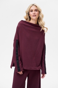 Bluza Damska Disa Aubergine