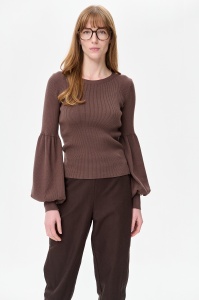 Sweter Damski Exi Light Chocolate