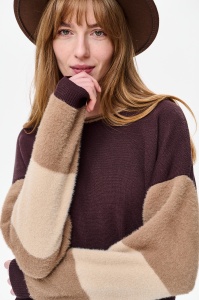 Sweter Damski Nora Dark Chocolate