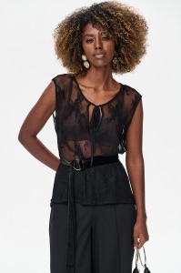 Top Damski Persil Czarny