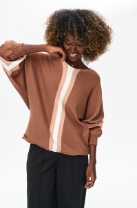 Sweter Damski Rasel Milk Chocolate