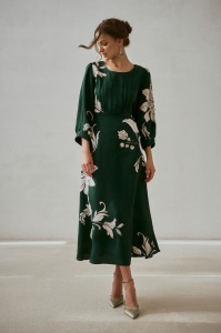Sukienka Villa Dark Green
