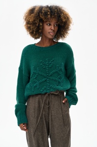 Sweter Damski Per Dark Green