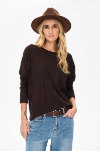 Bluzka Damska Dazi Chocolate