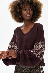 Sweter Damski Arashi Chocolate