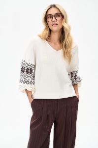 Sweter Damski Arashi Ecru