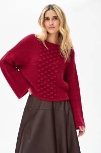 Sweter Damski Colix Carmine