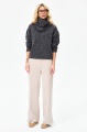 Sweter Damski SH 8517 Dark Grey Melange