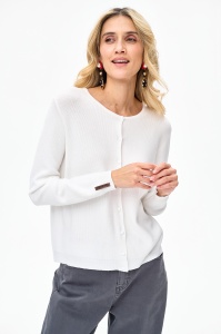Sweter Damski 6047-1 Ecru