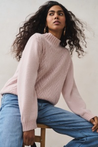 Sweter Damski Maxim Powder Pink